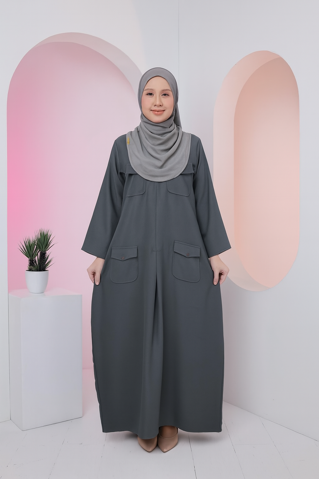 Jubah Marjan – Elegant Muslimah Dress