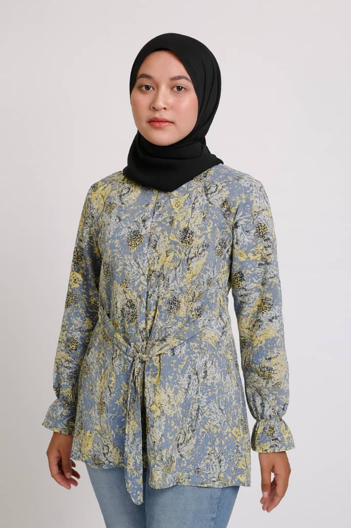 Daisy Blouse – Vello Printed Muslimah Top