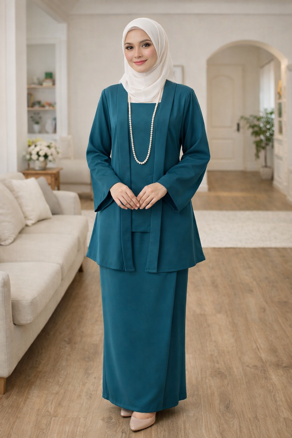 Baju Kebaya Kota Baru Exclusive – Gaya Moden dan Anggun Muslimah Malaysia